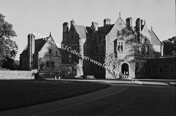 GLASLOUGH HOUSE FROM AVENUE  NORTH WEST